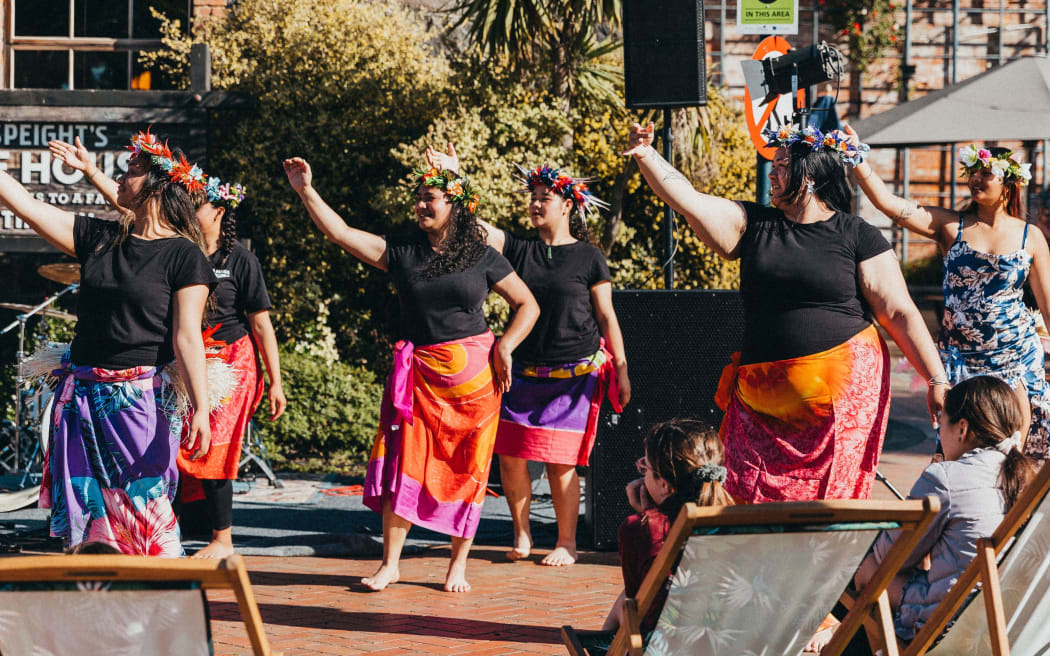 A cultural group at Ignite in Timaru