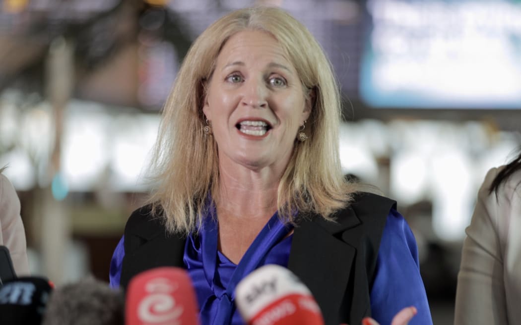 Ministers Nicola Willis, Louise Upston and Erica Stanford announce the government will loosen rules for 'digital nomad' tourist visas.