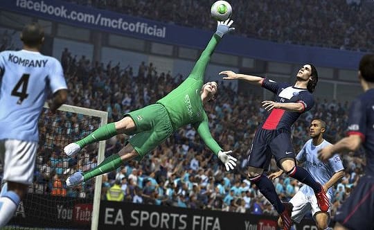 Goal mouth incident