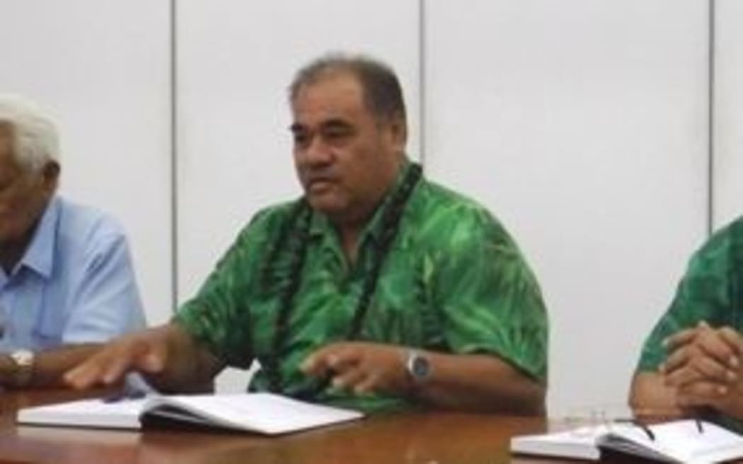 Samoan opposition leader Palusalue Faapo II