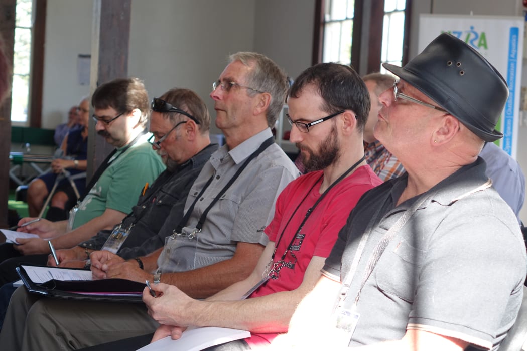 Delegates at the cemeteries and crematoria conference in Nelson.
