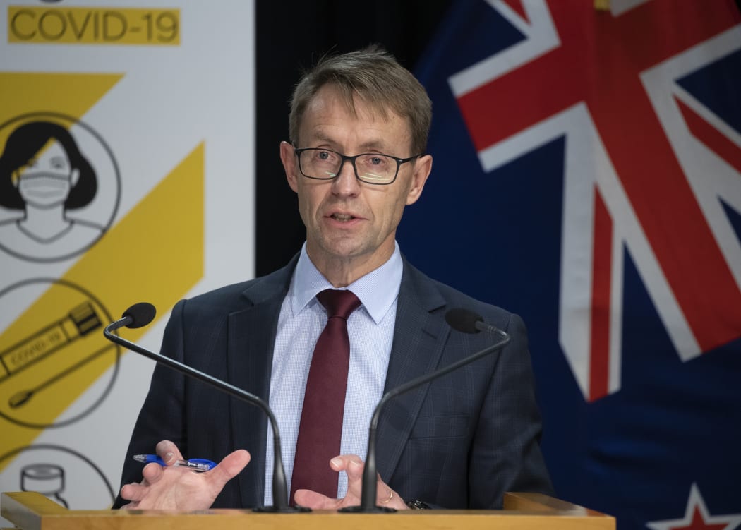 Director-General of Health Dr Ashley Bloomfield during the Covid-19 and vaccine update on 21 September, 2021.