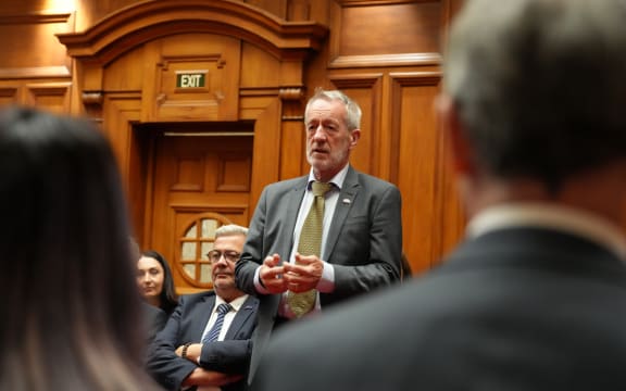 MEP Seán Kelly visiting NZ Parliament