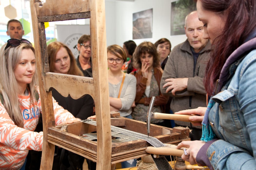 A furniture repair lesson
