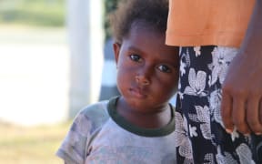 Children are most affected by the lack of adequate water, shelter and food in evacuation centres.