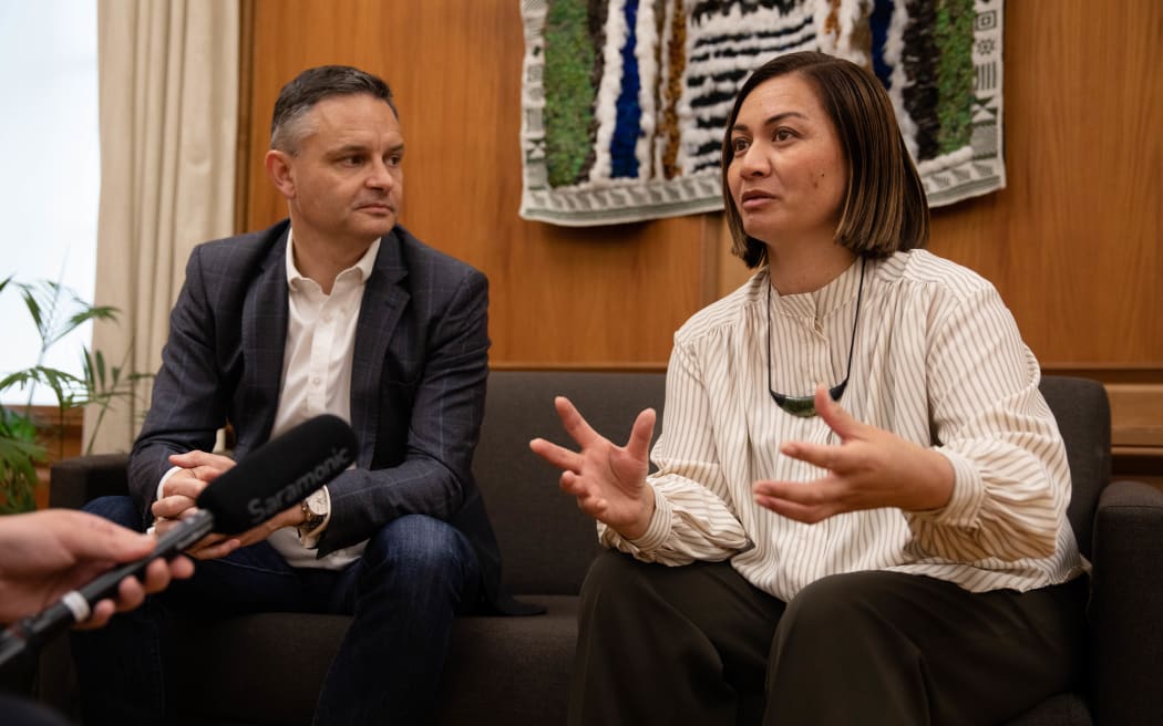 Green Party Co-Leaders speak to RNZ's Giles Dexter at the end of 2022