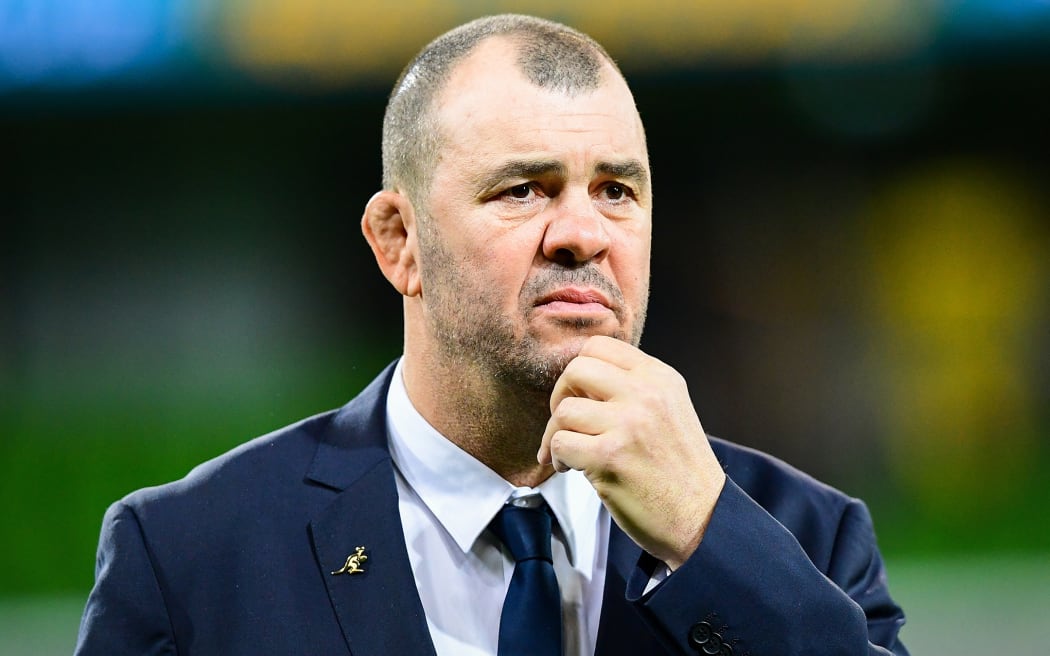 Wallabies coach Michael Cheika.