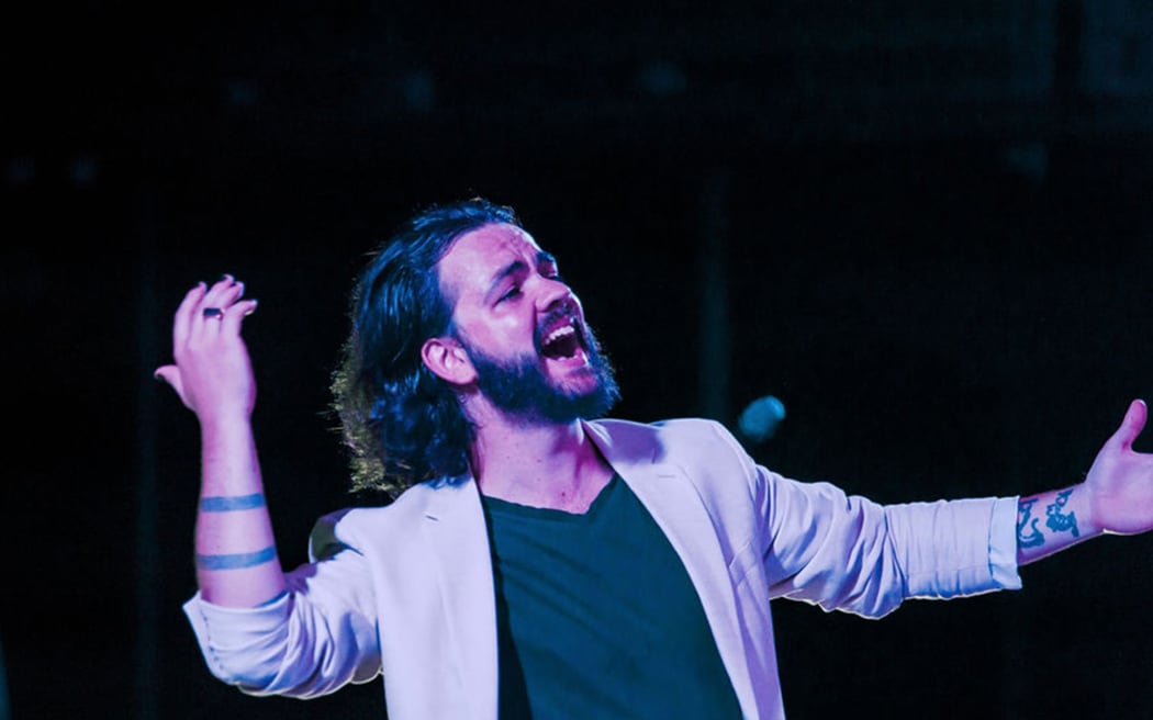 Robin Kelly at the Stimmung Choir