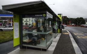 The Kilbirnie bus hub in Wellington.