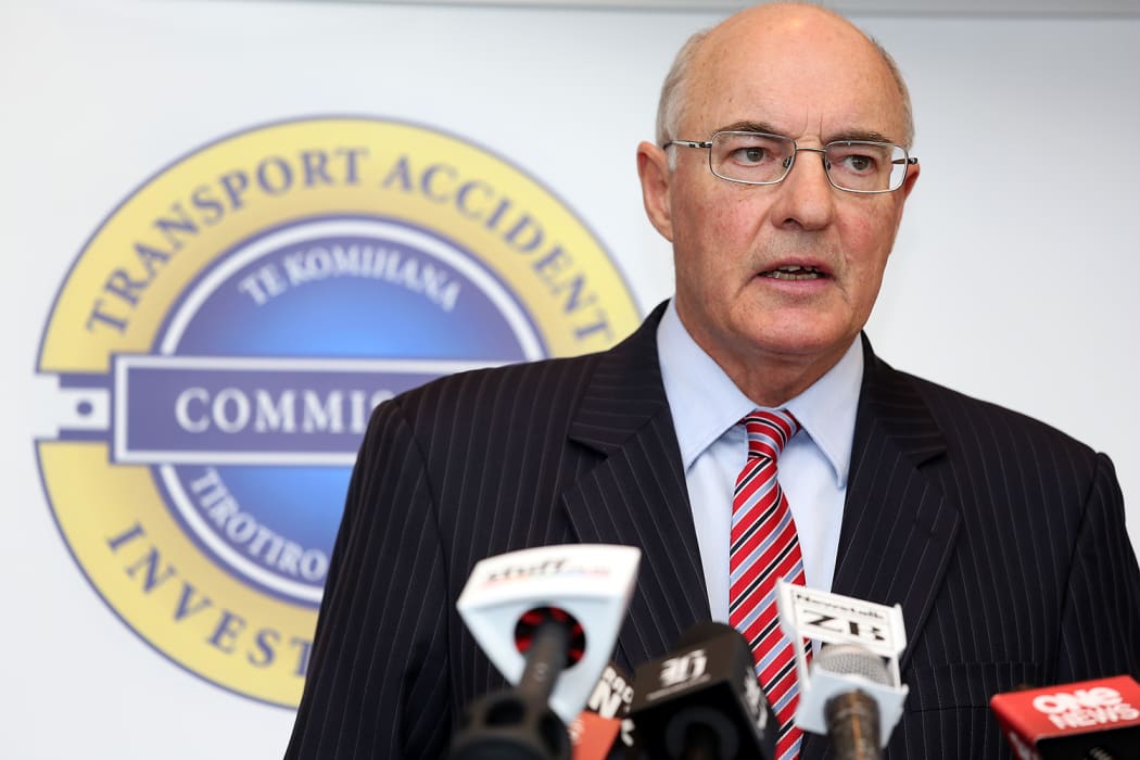 TAIC chief commissioner John Marshall.