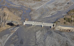 Lees Valley - New Zealand Air Force Flight in NH90 with Mayor Dan Gordon, Road and Bridge Engineers and Civil Defence staff.  Inspected bridges and talked to residents in Lees Valley who were isolated by the flooding.