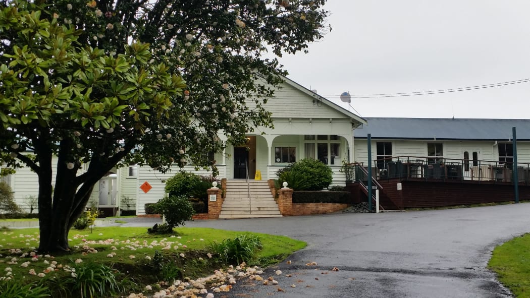 Okoroire Hot Springs Hotel, where a stripper alleges Chiefs players touched her inappropriately and threw gravel at her.