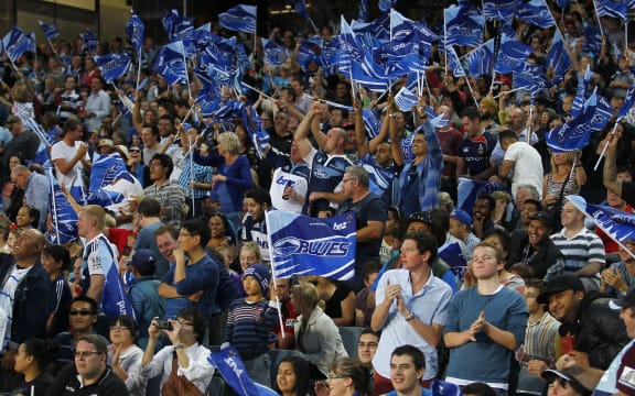 Blues fans celebrate