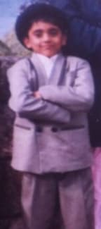 Ajaz Patel the day he first arrived in New Zealand