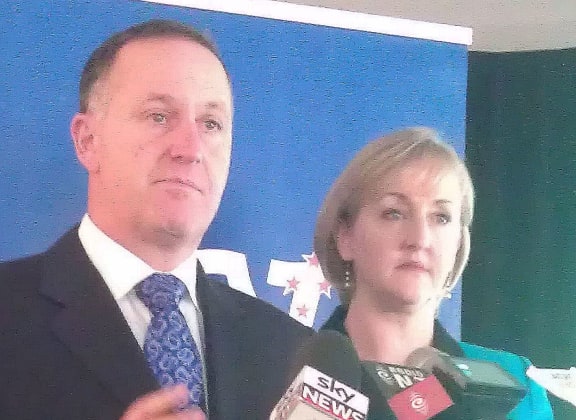 John Key and Amy Adams announce the changes.