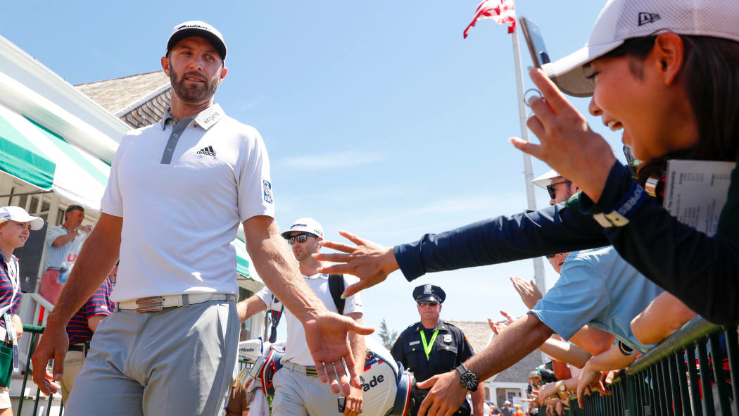 Dustin Johnson.