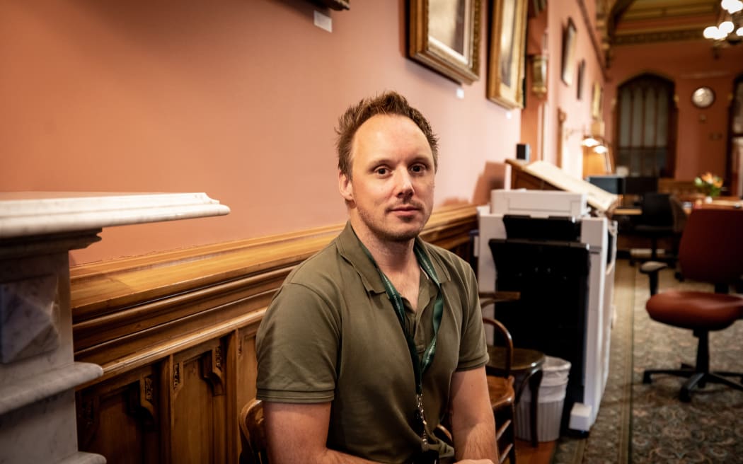 Hansard editor Luke Harris