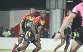 PNG Hunters captain Ase Boas.