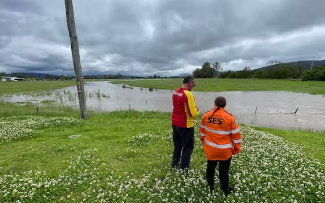 State Emergency Services played an important role in working with the community during and after the Hunter Valley floods in New South Wales.