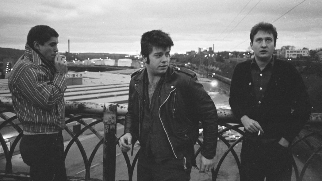 Husker Du, from left: Greg Norton, Grant Hart and Bob Mould