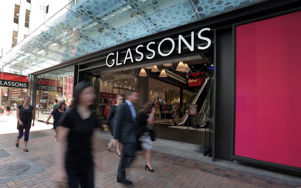 160114. Photo Diego Opatowski / RNZ. Glasson store in Lambton Quay, Wellington