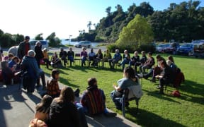 A cohousing meet-up with present and potential future residents of the cohousing project, Takaka