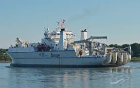 the cable maintenance ship Reliance
