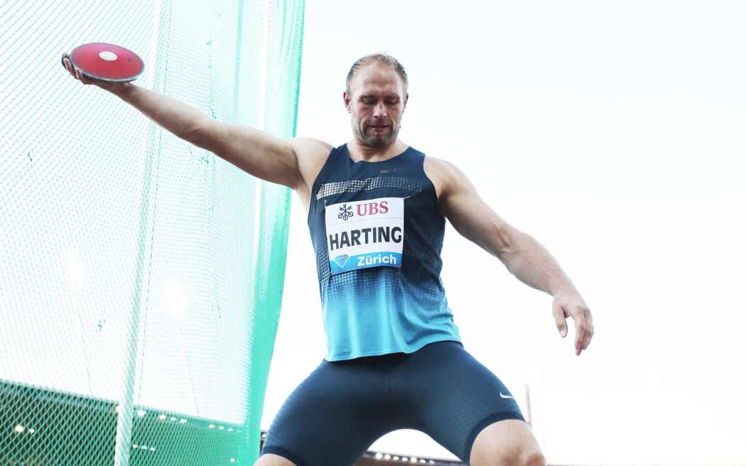 German discus thrower Robert Harting