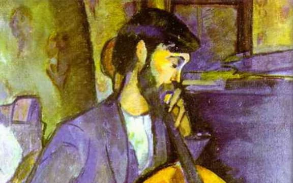 Modigliani’s Cello player