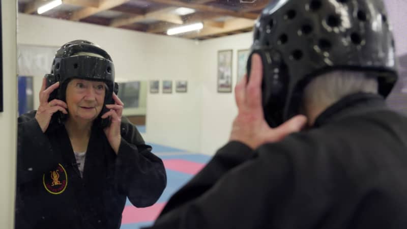 Mary Patu is still doing karate in Christchurch at 86.