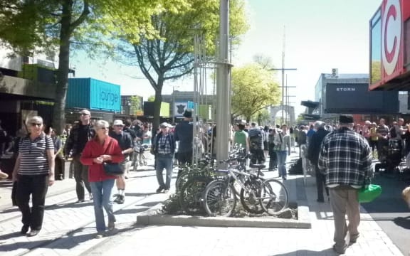 The mall has been in Cashel Street for a year.