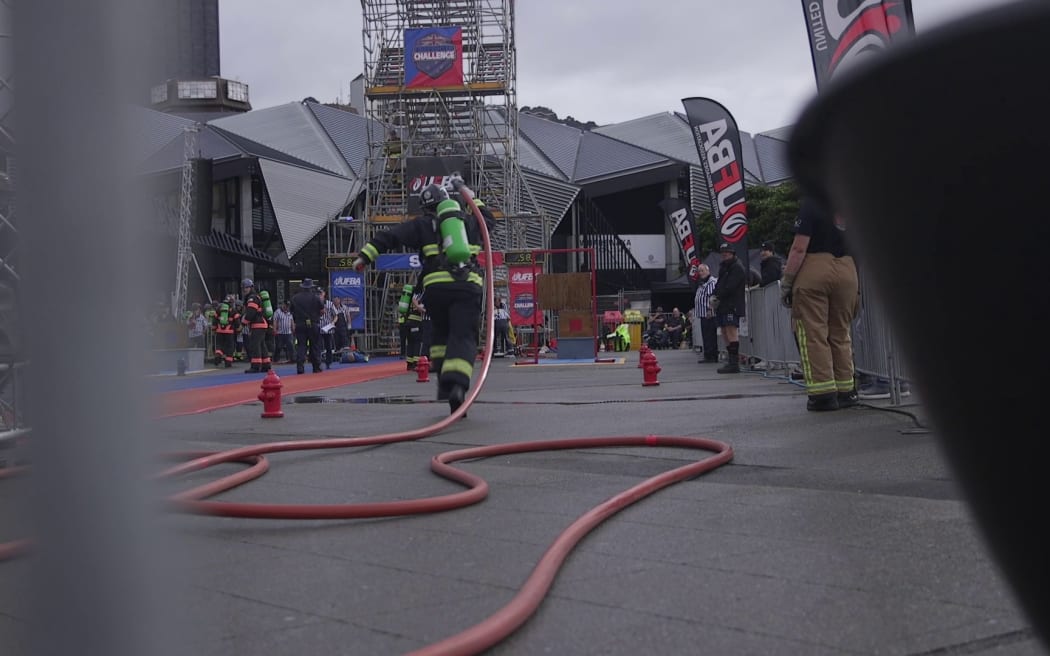 Firefighters will gather this weekend at the Firefighter Challenge in Wellington.