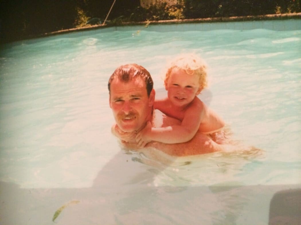 Sam and his dad.