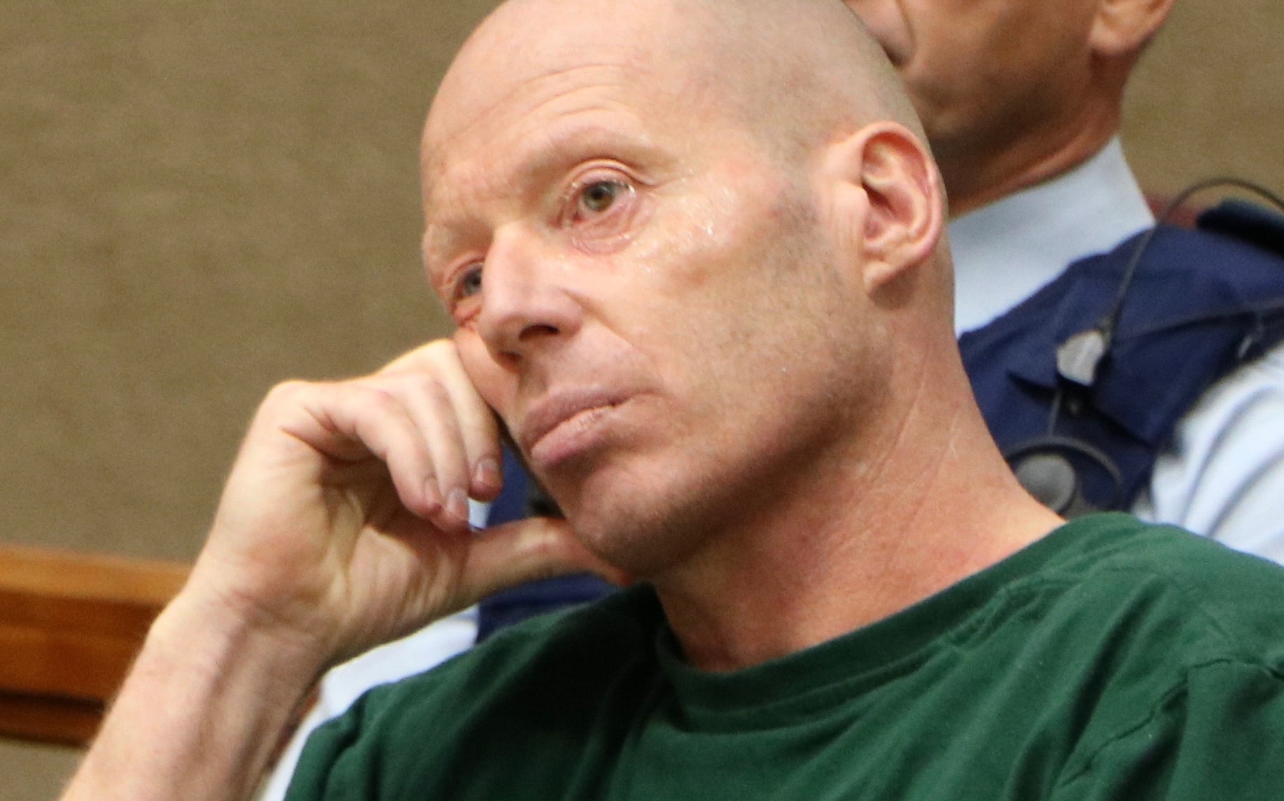 Russell Tully at the High Court today.