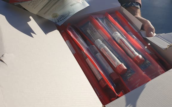 At least 1000 people queued in Queenstown for a Covid-19 test on 4 August 2020 after a recent visitor tested positive in South Korea.
