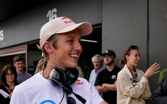 Liam Lawson NZ motor racing driver