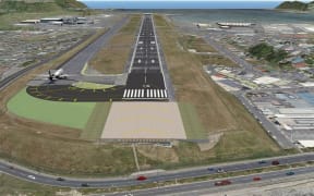 Artist impression of EMAS at Wellington Airport.