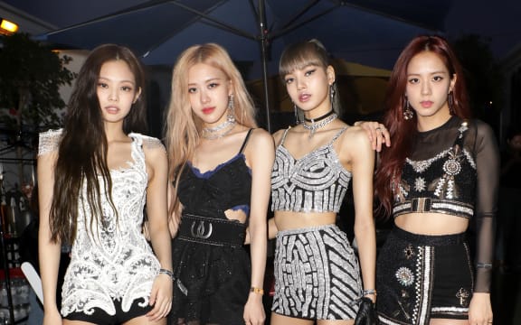 Jennie Kim, left, Rosé, Lisa and Jisoo of Blackpink.
