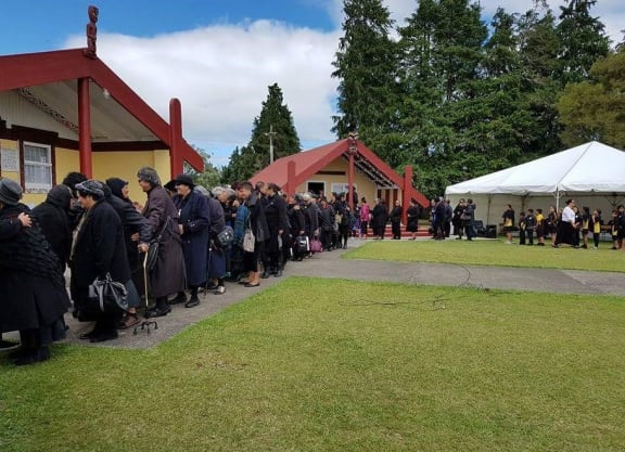 Today at the Paraawera Marae.