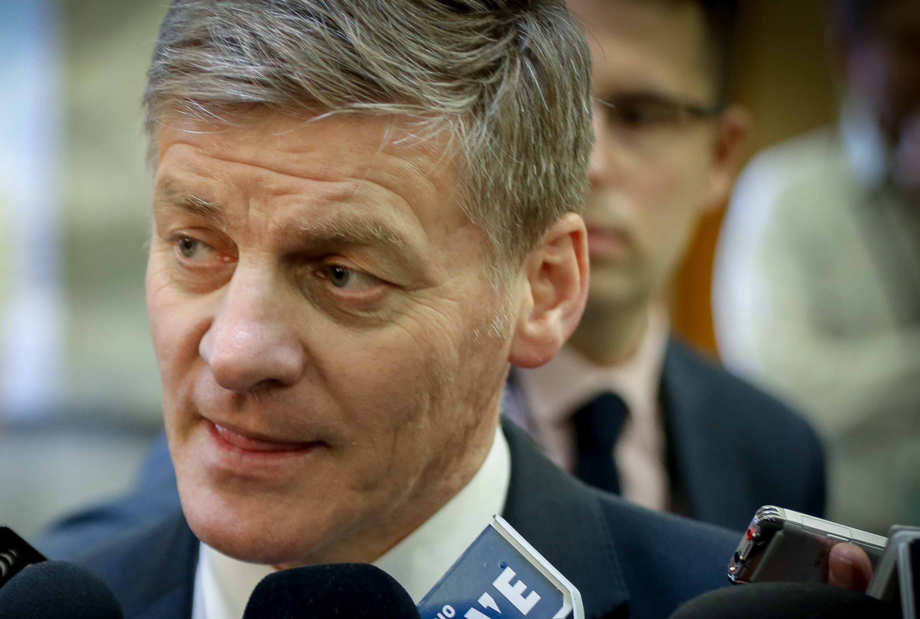 Bill English talking on Solid Energy.