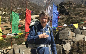Helen Clark in Nepal on her recent trip