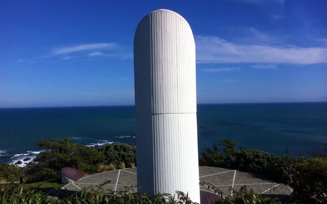 The Atatürk monument at Tarakena Bay on Wellington's south coast.