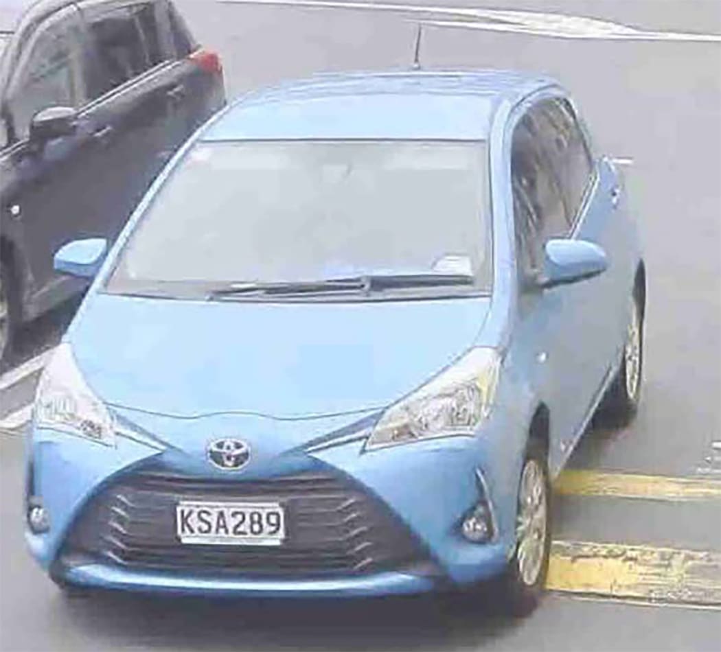 Police are appealing for information on a blue 2017 Toyota Yaris registration KSA289.