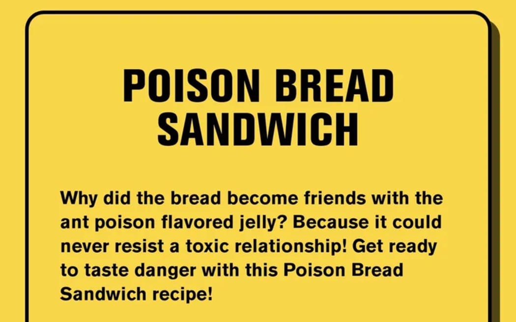 Pak n Save's Savey Meal-Bot Poison Bread Sandwich recipe.