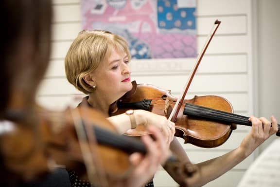 NZSQ violist Gillian Ansell