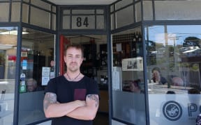 Co-owner of the Polo Café in Miramar Josh Pointon.