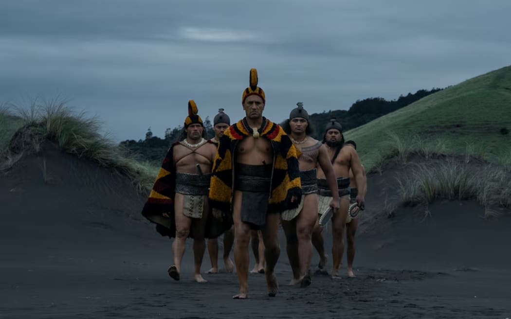 Cliff Curtis as Keoua in Chief of War.