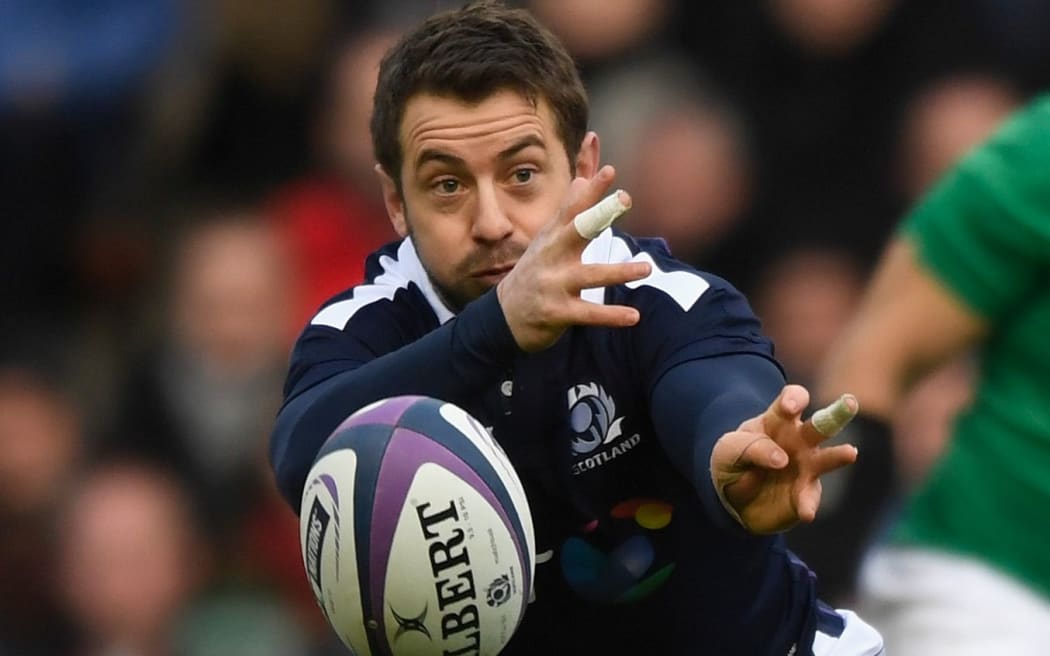 Scotland captain Greig Laidlaw.