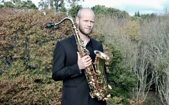 Saxophonist Michael Jamieson