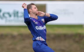 Auckland Ace's Lockie Ferguson.